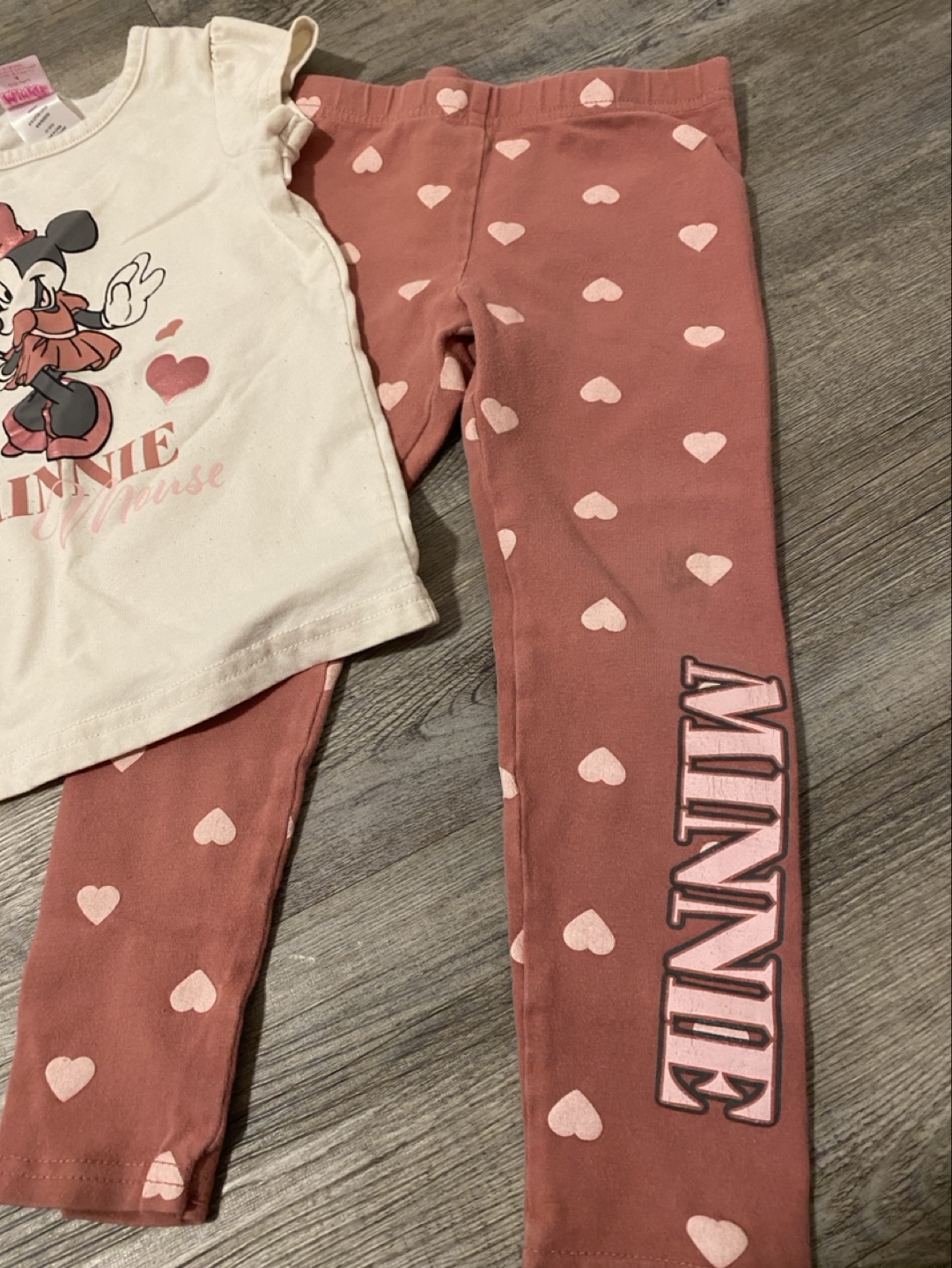 Minnie Mouse Shirt and Leggings Set - photo 2