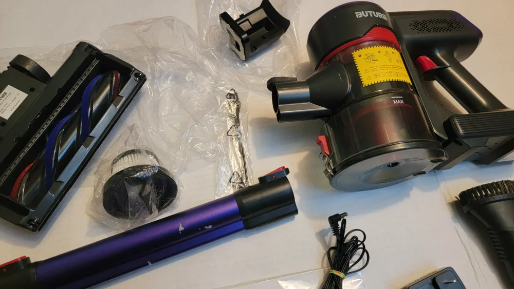 Buture Cordless Vacuum Lightweight Stick Cleaner Touch JR400 image indicator(7)