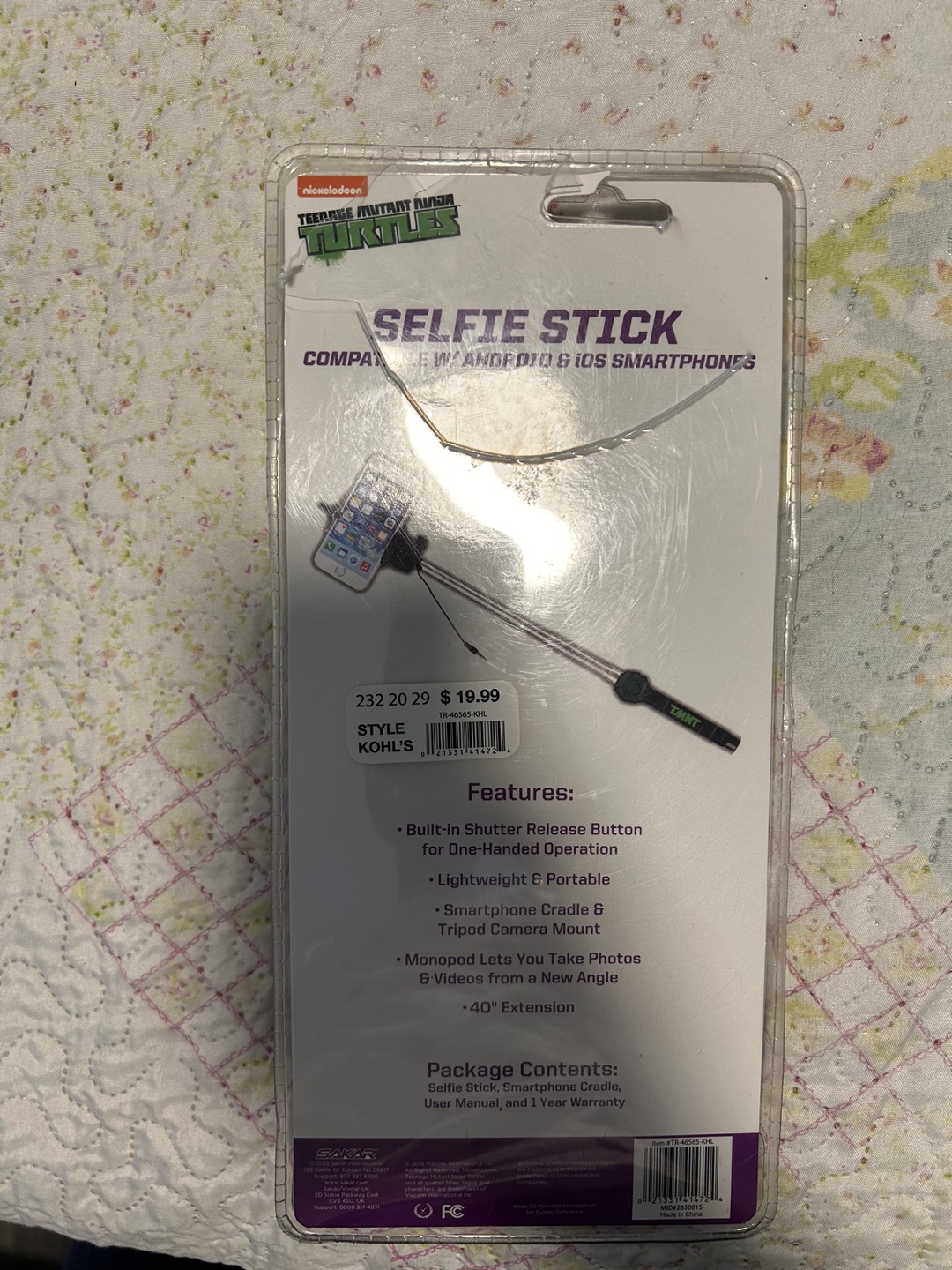 Ninja Turtles Selfie Stick - photo 2
