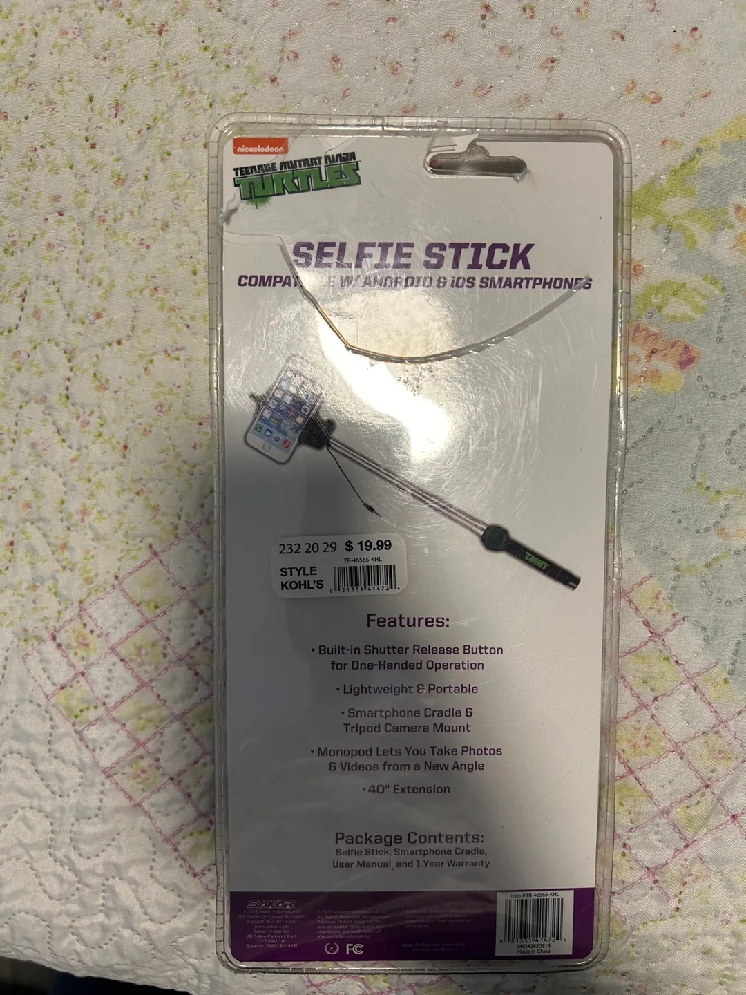 Ninja Turtles Selfie Stick image indicator(2)