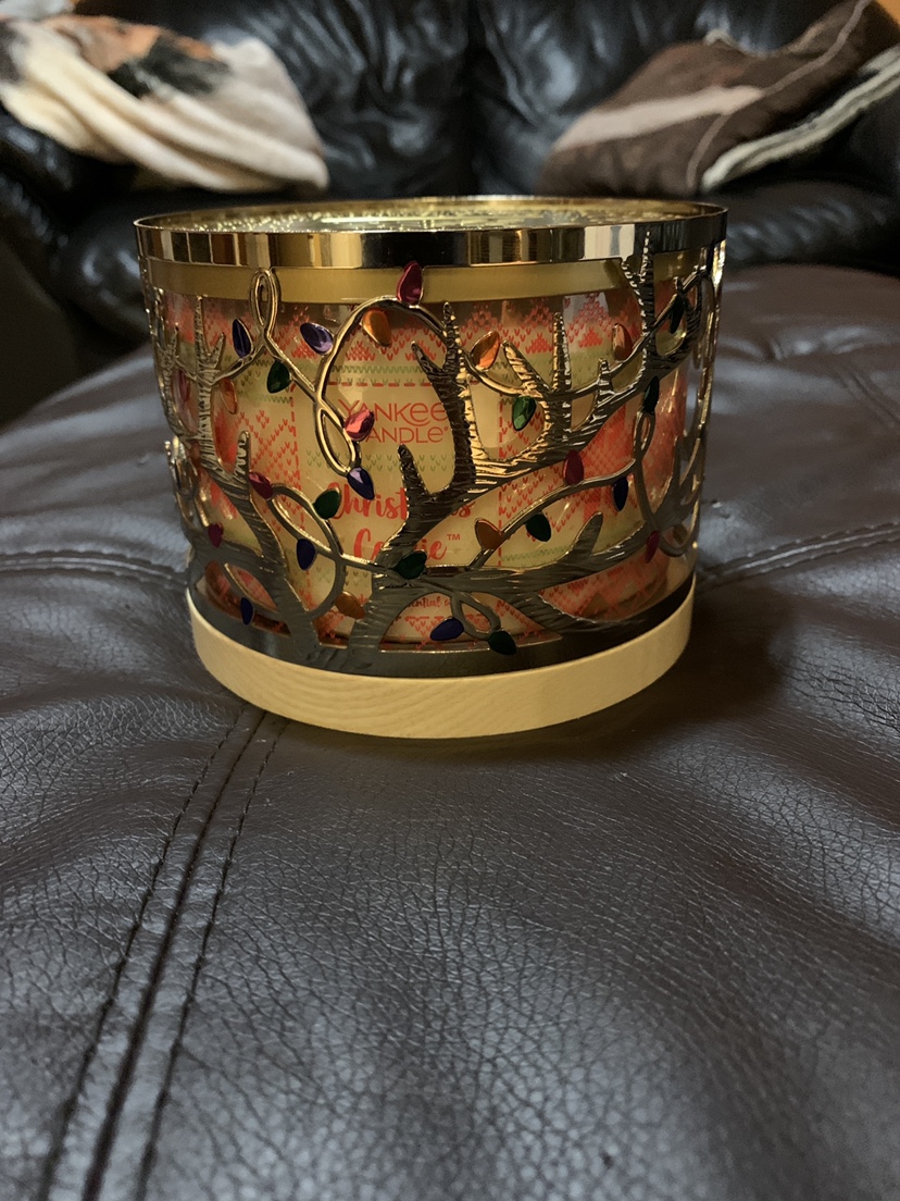 Yankees three wick candle with holder - photo 4