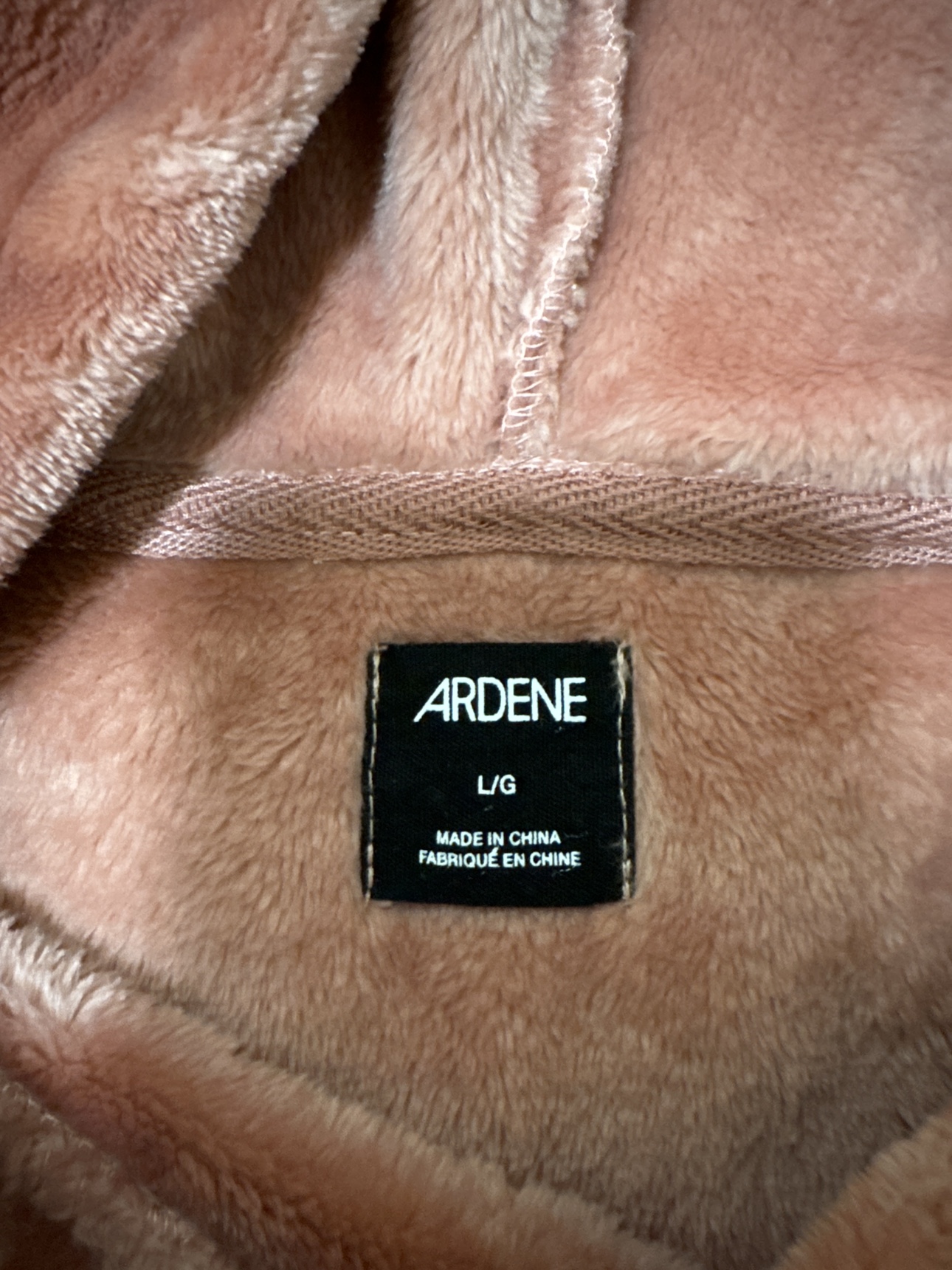 Ardene Pink Fleece Hoodie - photo 3