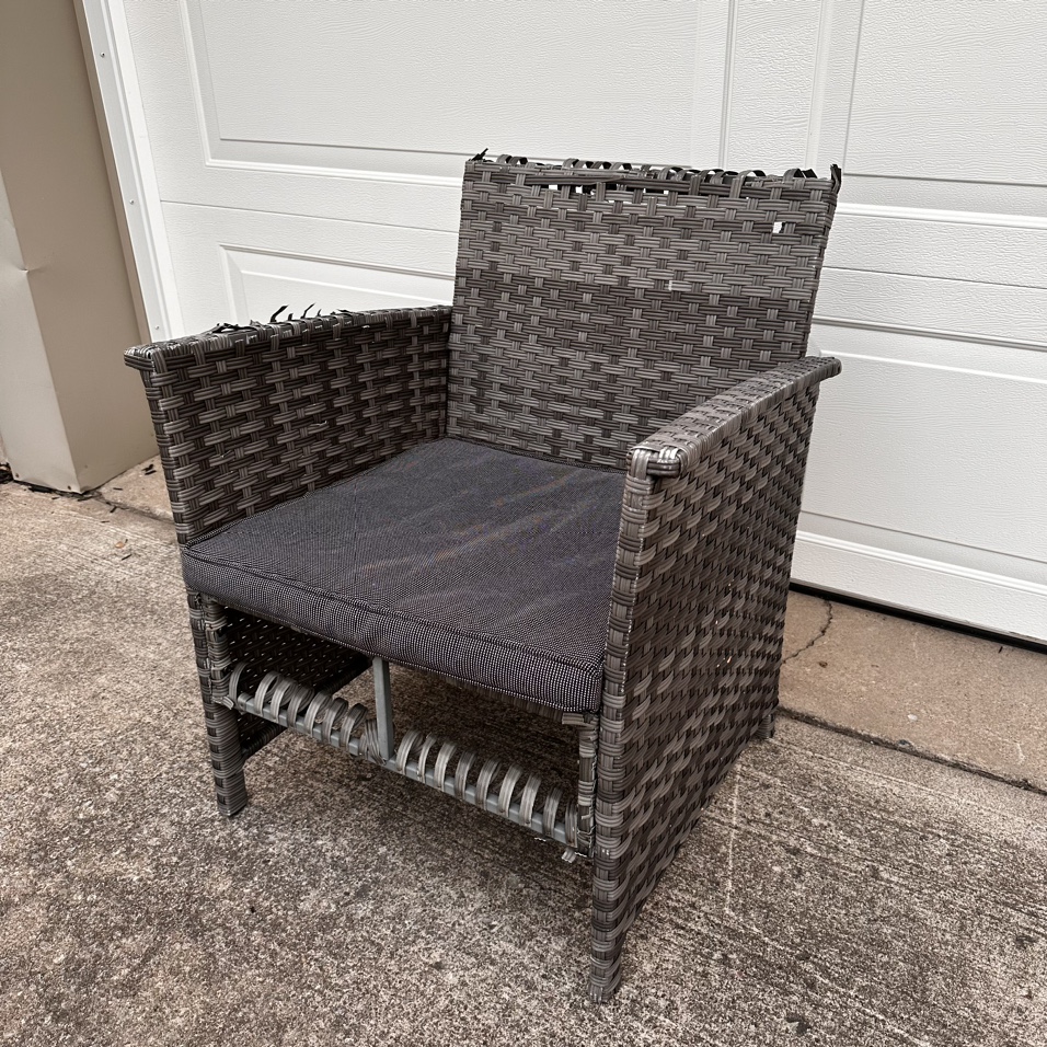 Wicker Patio Chair - photo 5