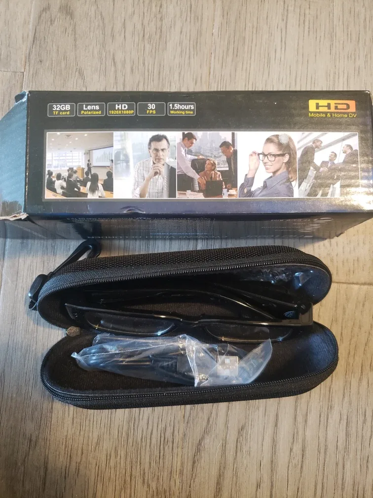 HD 1080P Eyewear Video Recorder image indicator(2)