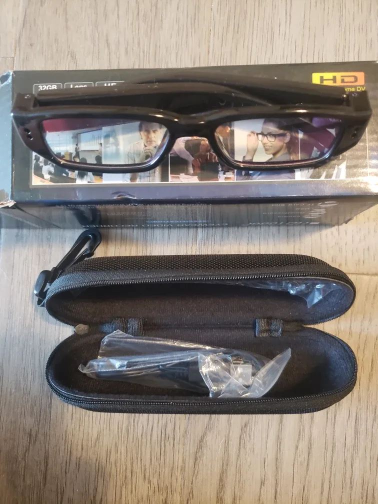 HD 1080P Eyewear Video Recorder image indicator(3)