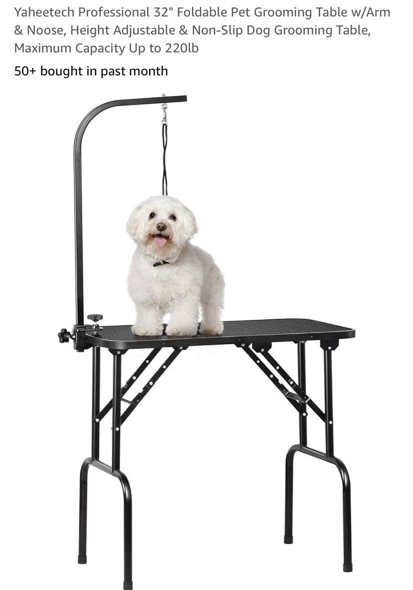 Professional Pet Grooming Table