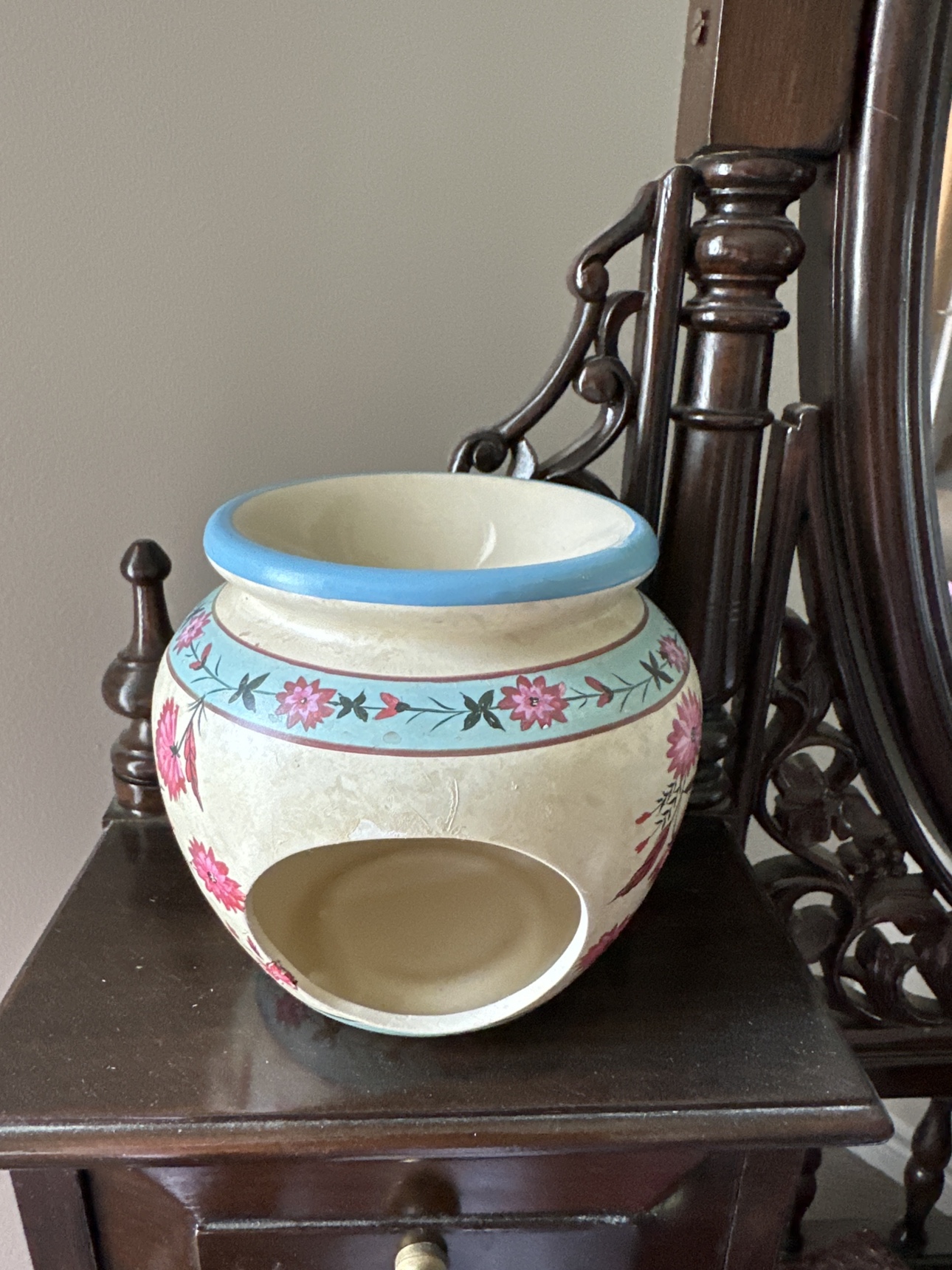 #freecycle# Floral Scented Oil Burner