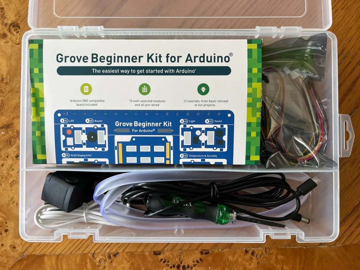 Grove Beginner Kit for Arduino® + Engineering Supplies thumbnail