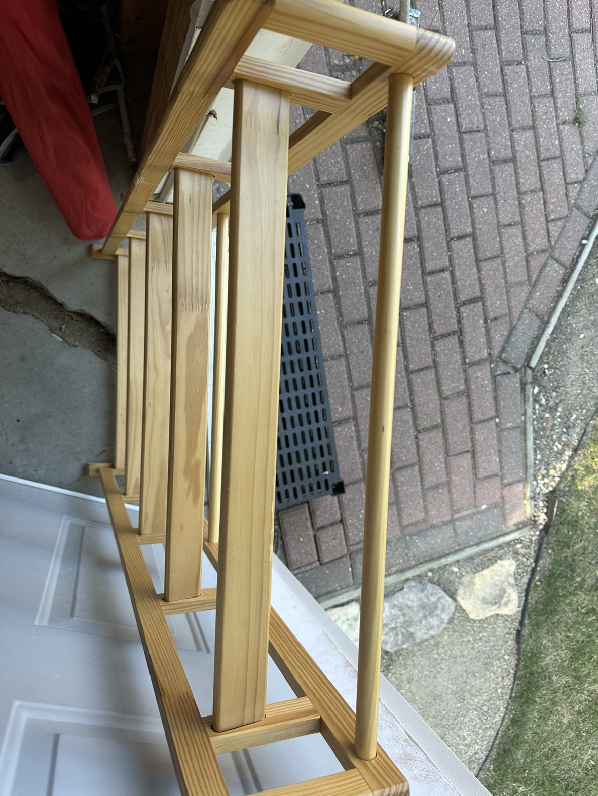 Wooden movie rack - photo 2