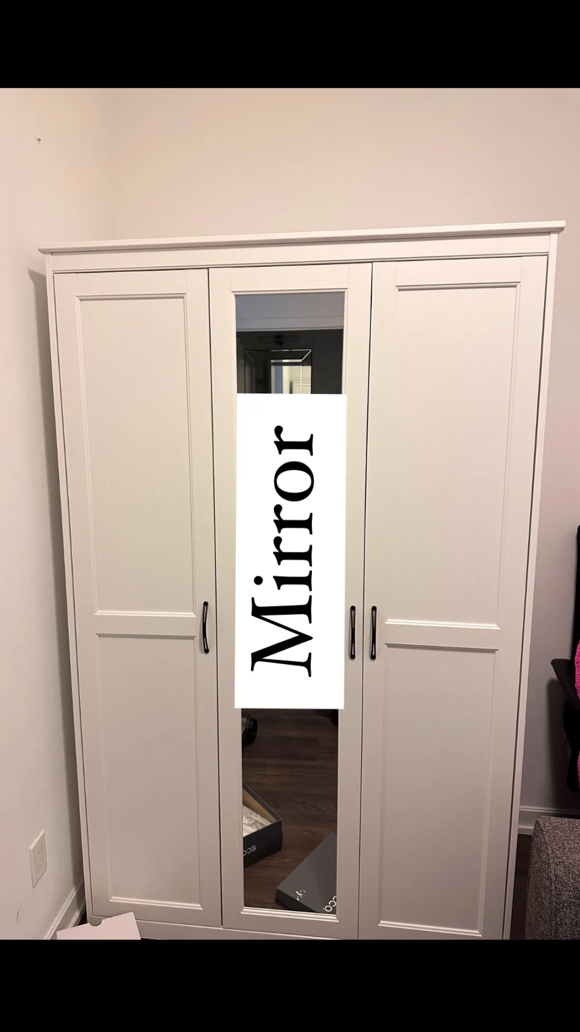 IKEA white closet thumbnail