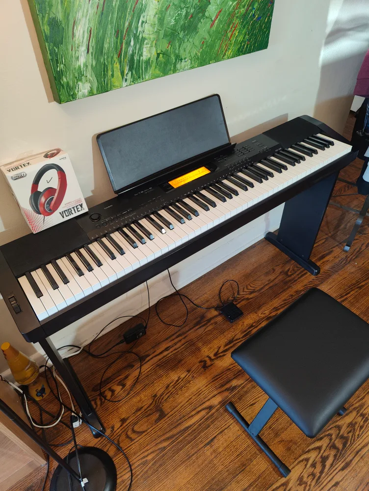 CASIO CDP-220R, 88 fully weighted keys digital piano thumbnail