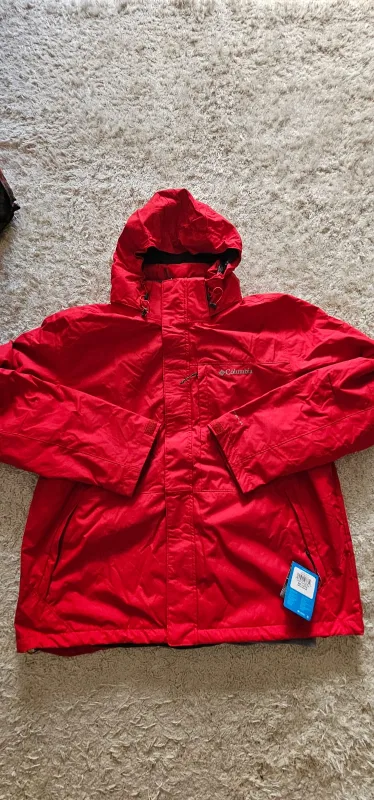 Columbia Men's Omni Tech Heat Interchange  Red Winter Jacket image indicator(4)