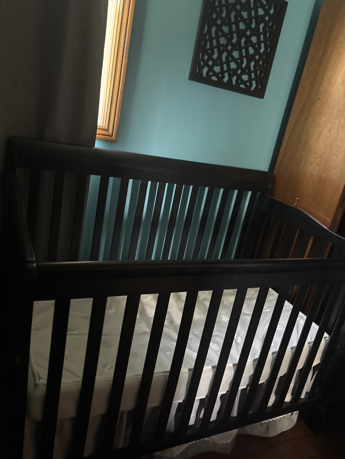 Black Baby Crib - photo 2
