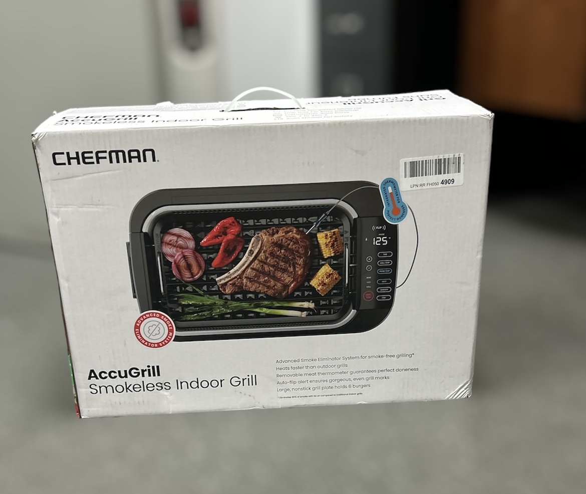 Chefman AccuGrill Smokeless Indoor Grill