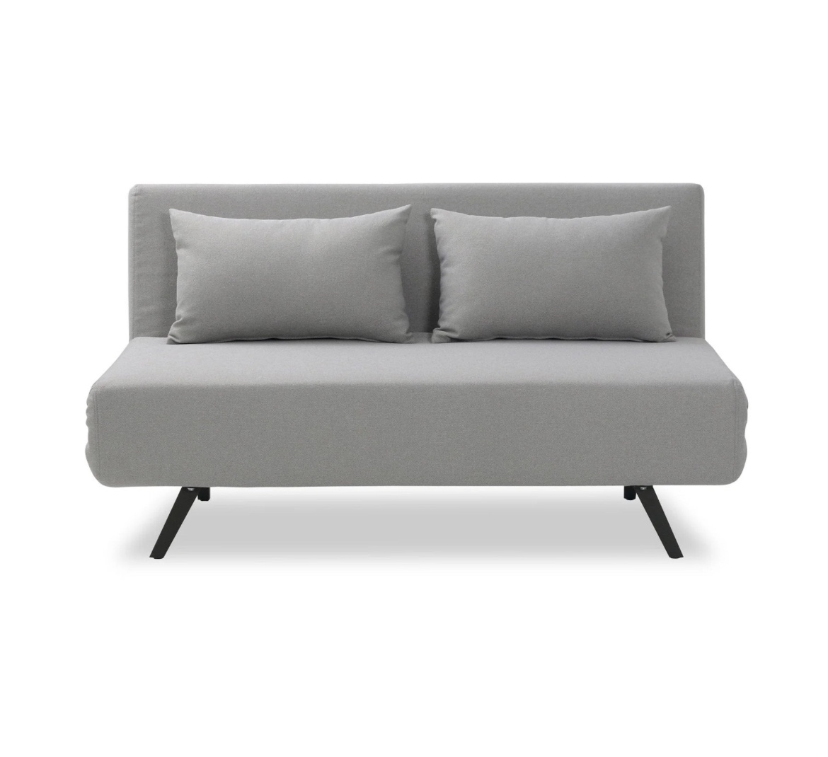 Grey Futon Sofa Bed - photo 3
