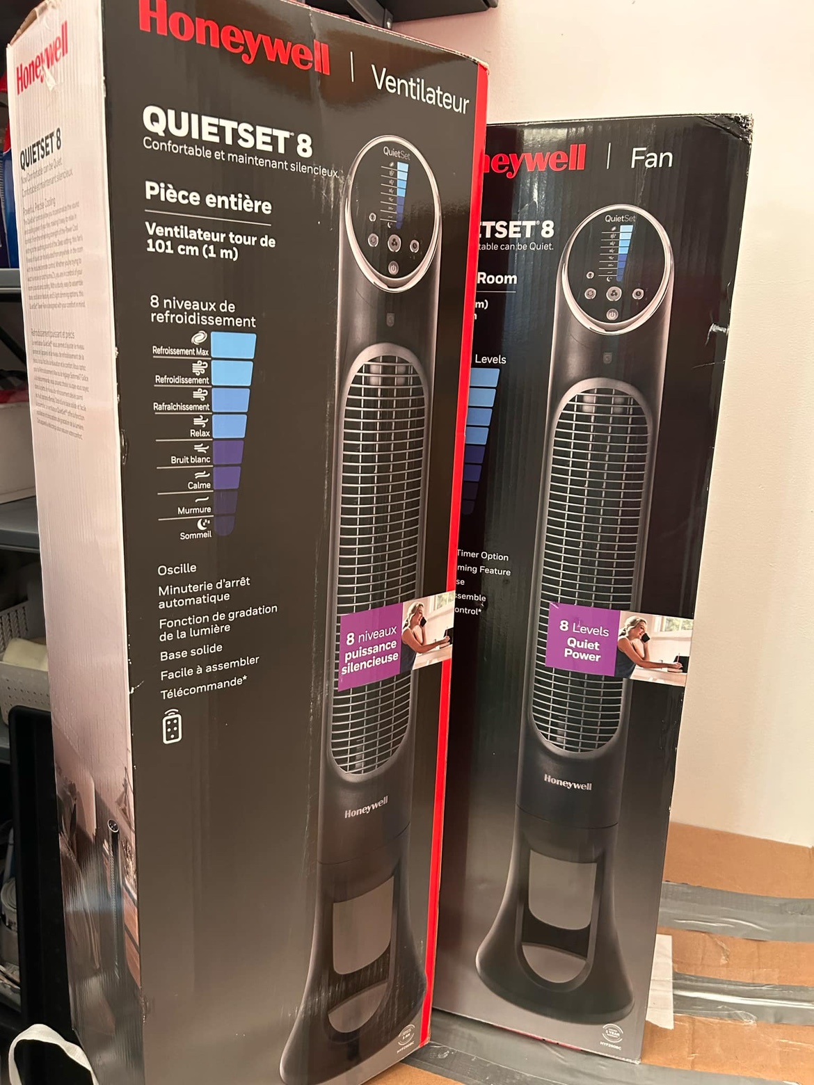 Honeywell QuietSet 8 Tower Fan