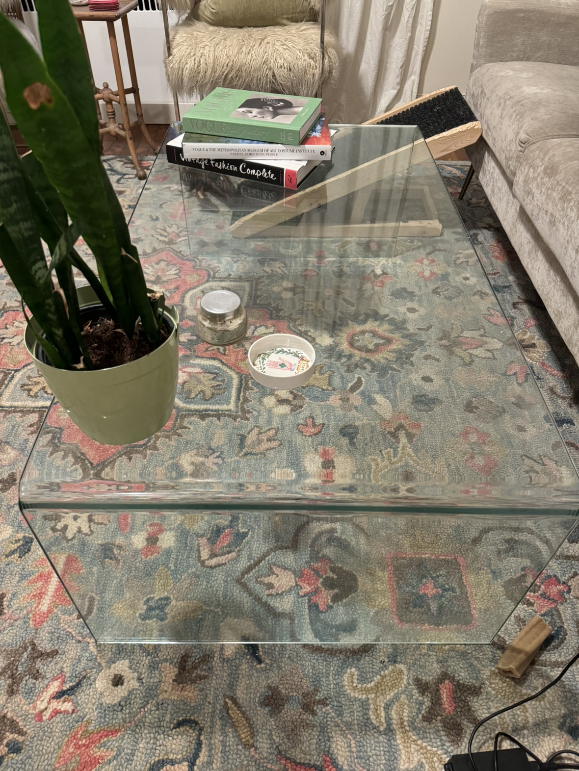 Safavieh Glass Coffee Table