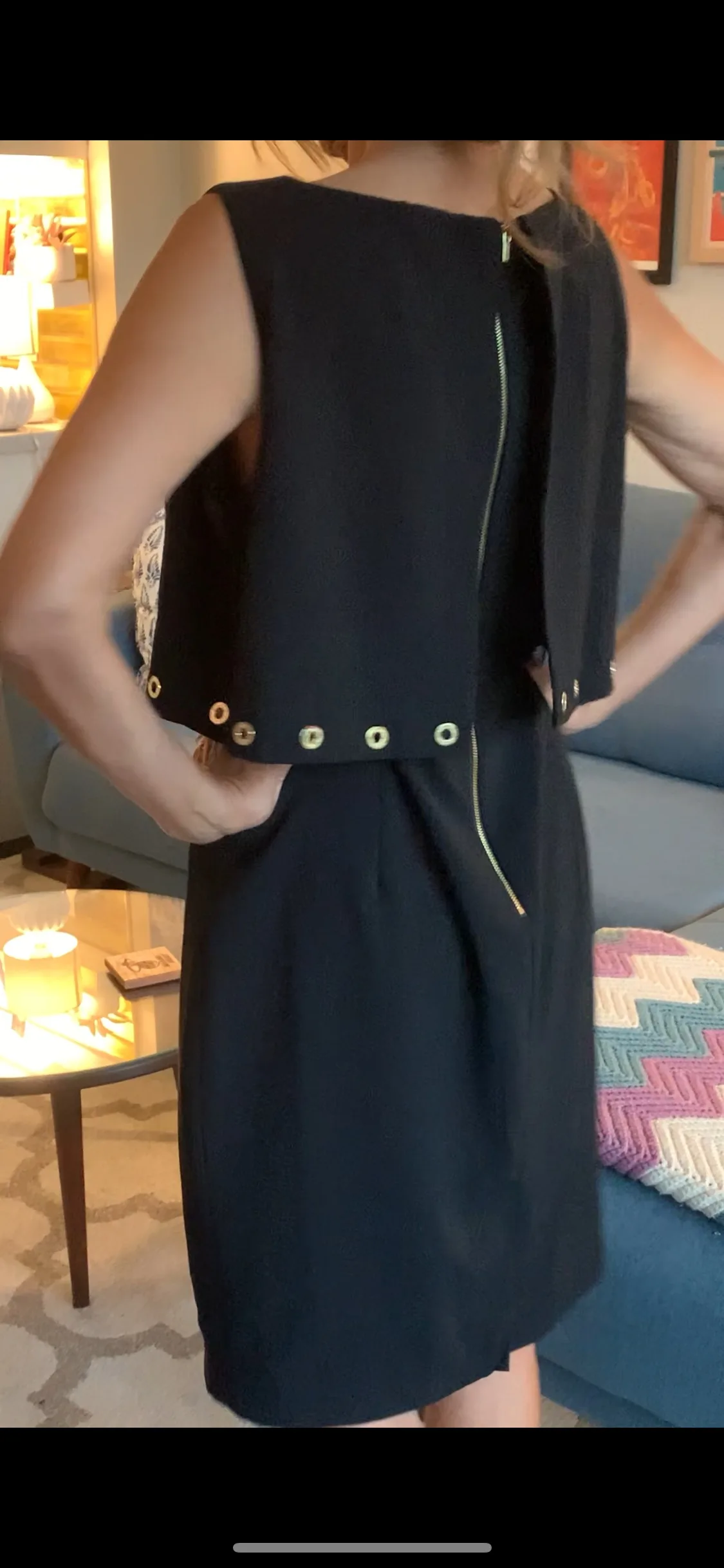 Calvin Klein Black Dress image indicator(4)