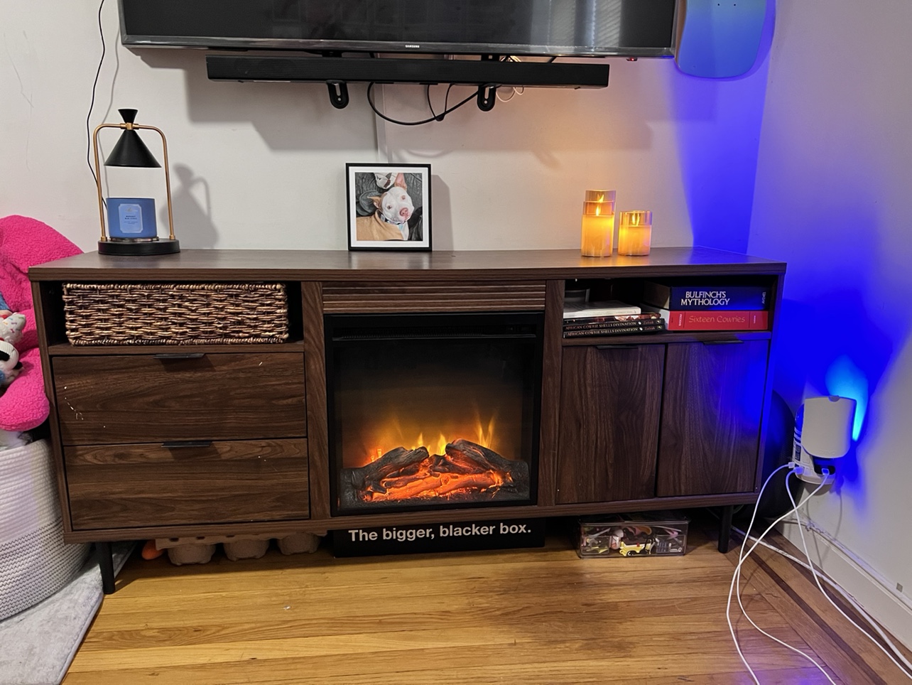 Electric Fireplace TV Stand - photo 2