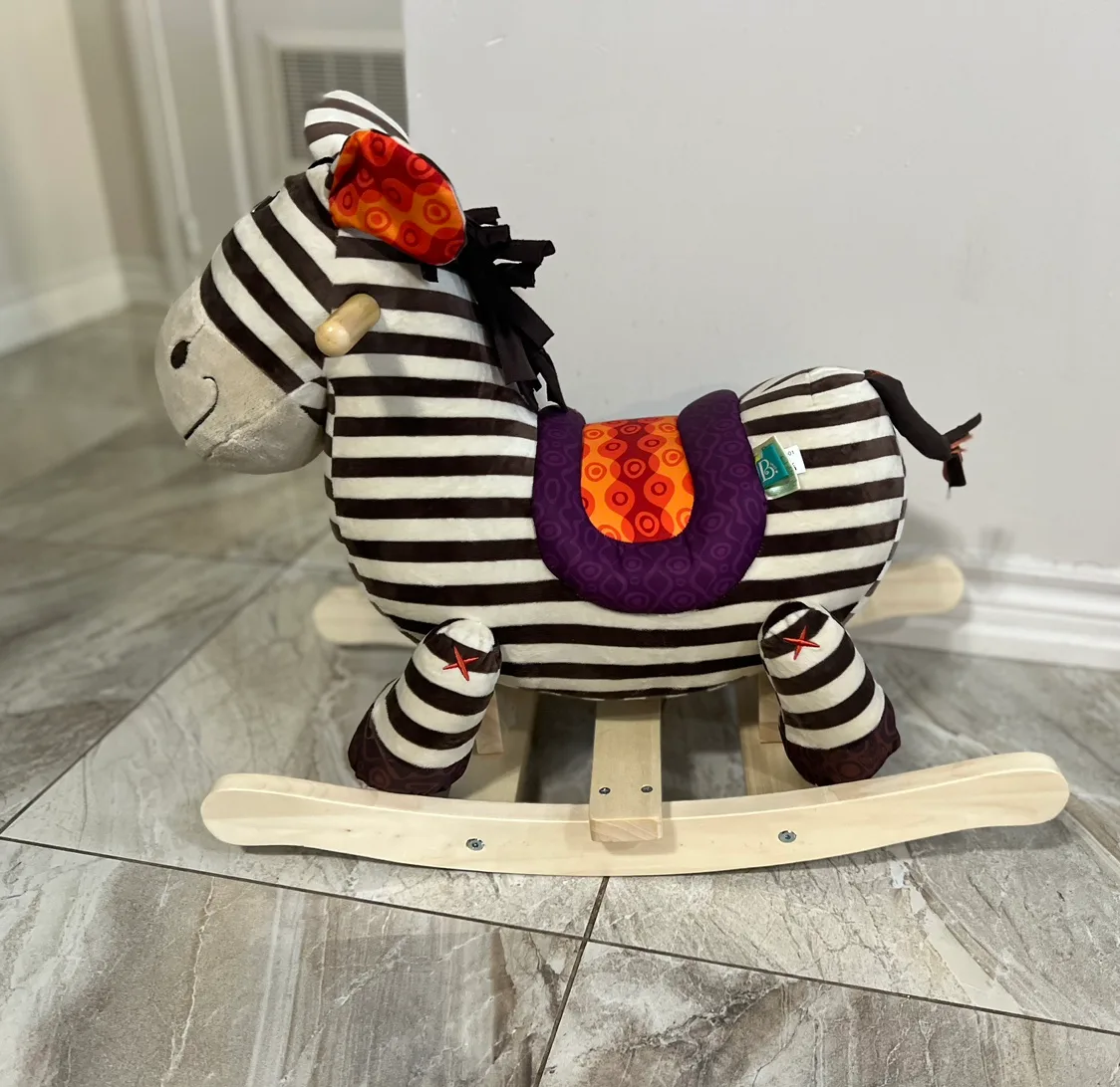 Zebra Rocking Horse thumbnail