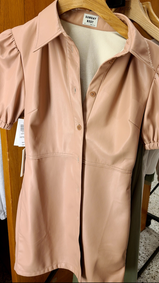 Aritzia pink dress