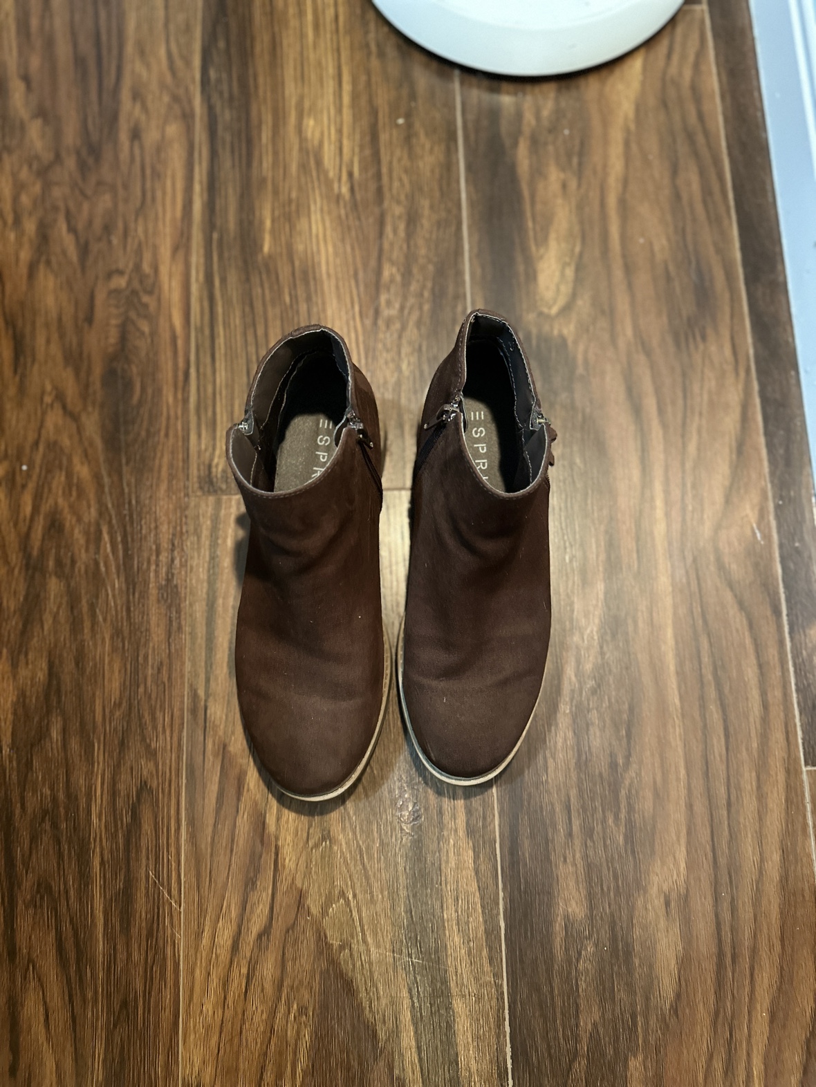 ESPRIT Brown Suede Ankle Boots - photo 2
