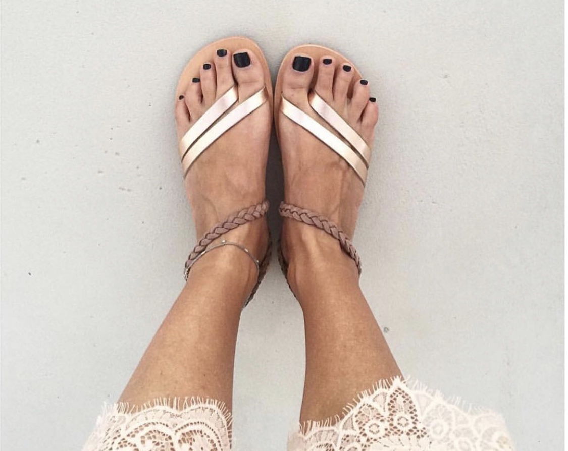Bohemian Greek Leather Sandals - photo 2