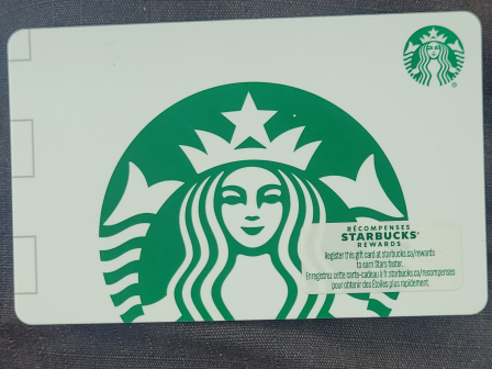 $15 Starbucks Gift Card