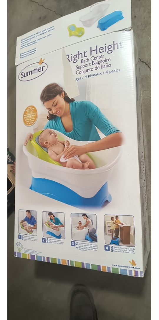Summer Infant Right Height Baby Bath Tub - photo 2