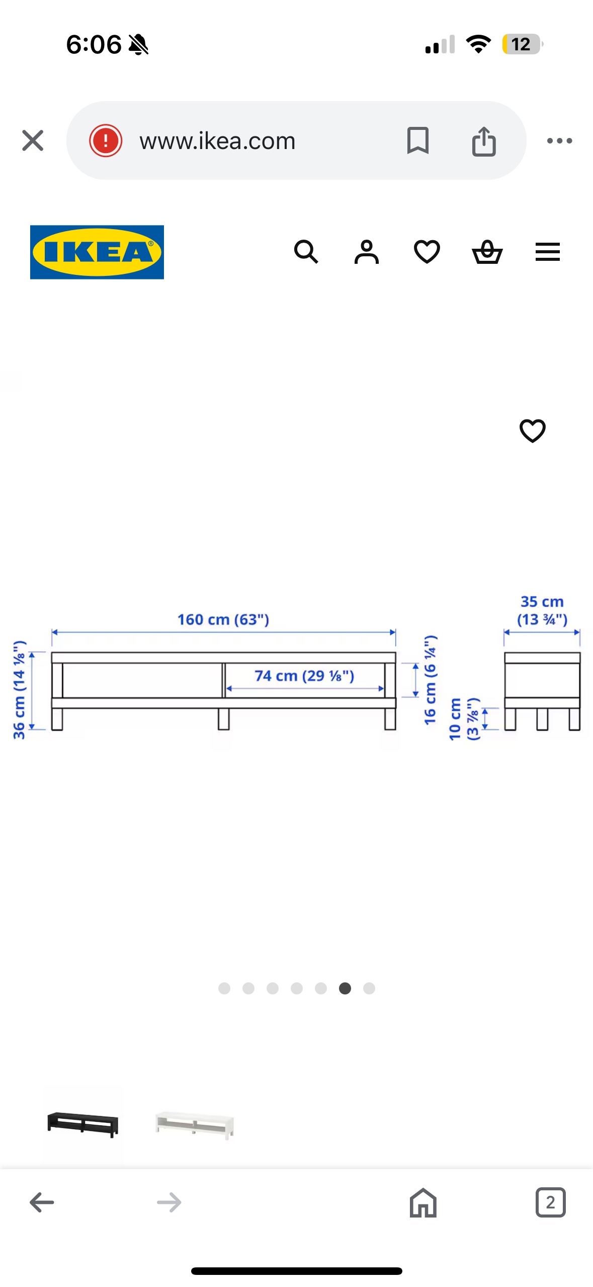 IKEA TV Stand - photo 2