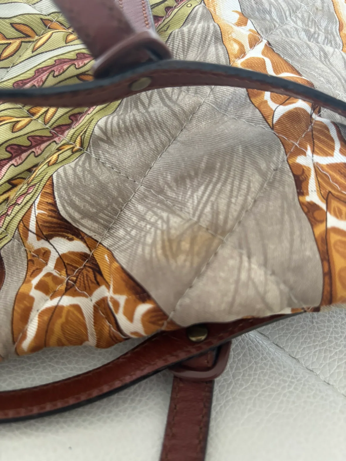 Salvatore Ferragamo Vintage Tote Bag Authentic image indicator(7)