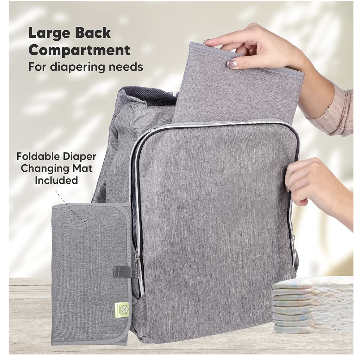 KeeBabies Diaper Bag Backpack - photo 4
