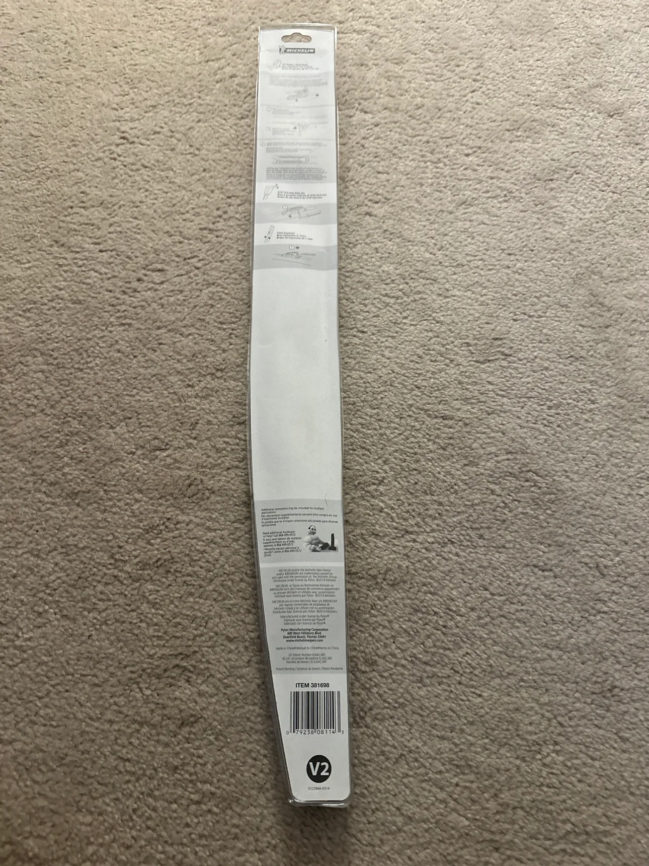 Michelin Stealth  14” Wiper  Blade NEW image indicator(4)
