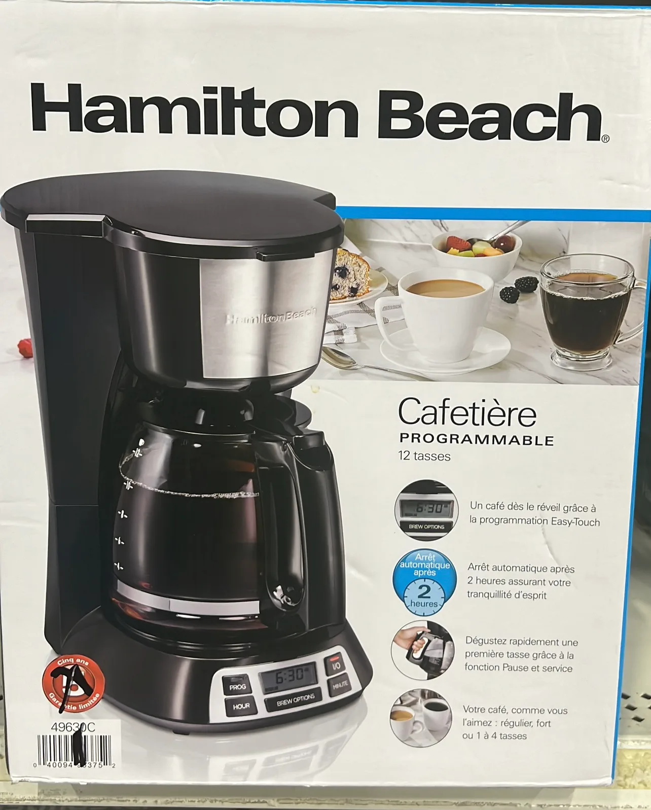Hamilton Beach Programmable Coffee Maker thumbnail