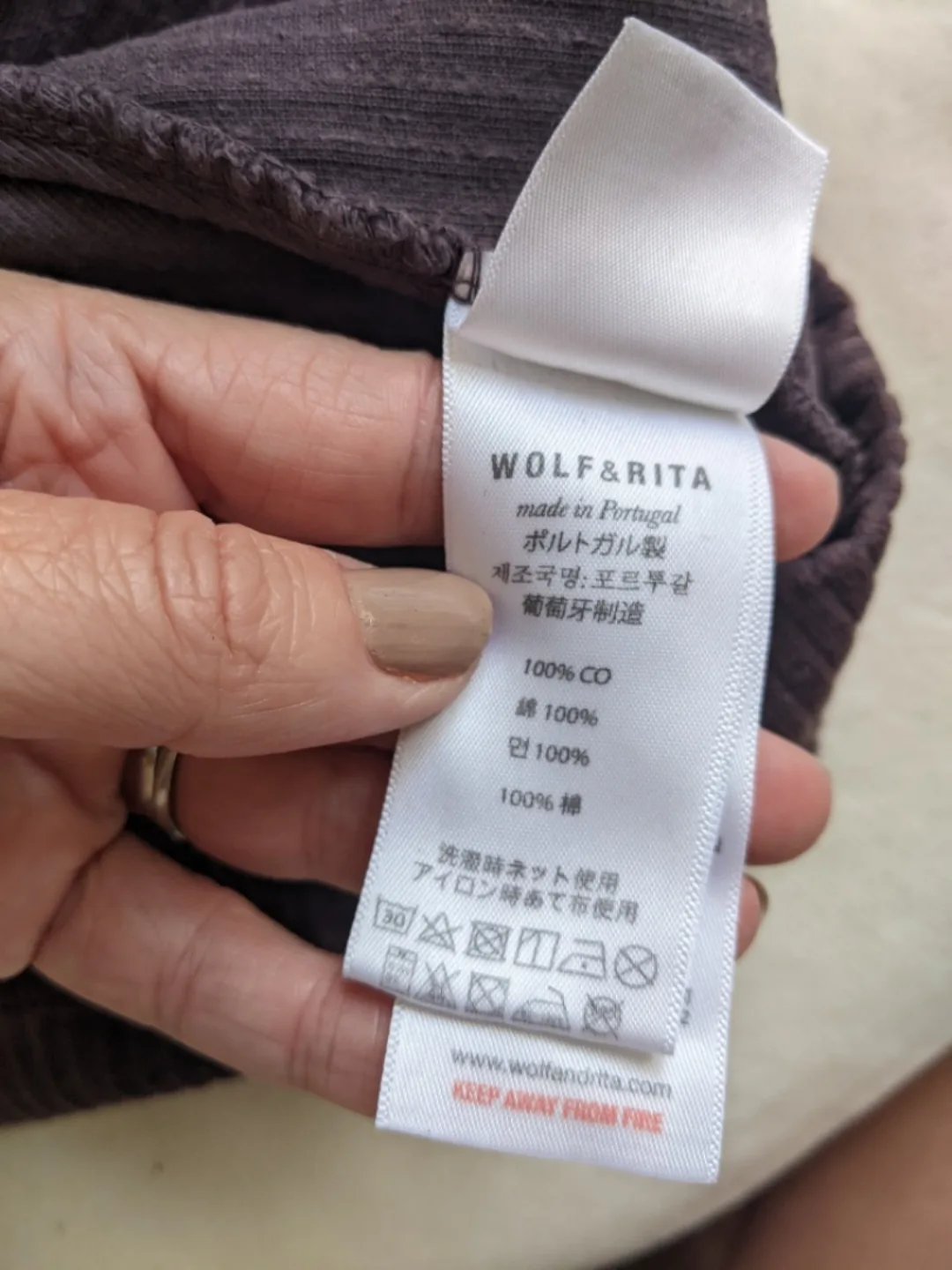 Wolf & Rita Kids Purple Age of Togetherness Eugénia Skirt image indicator(6)