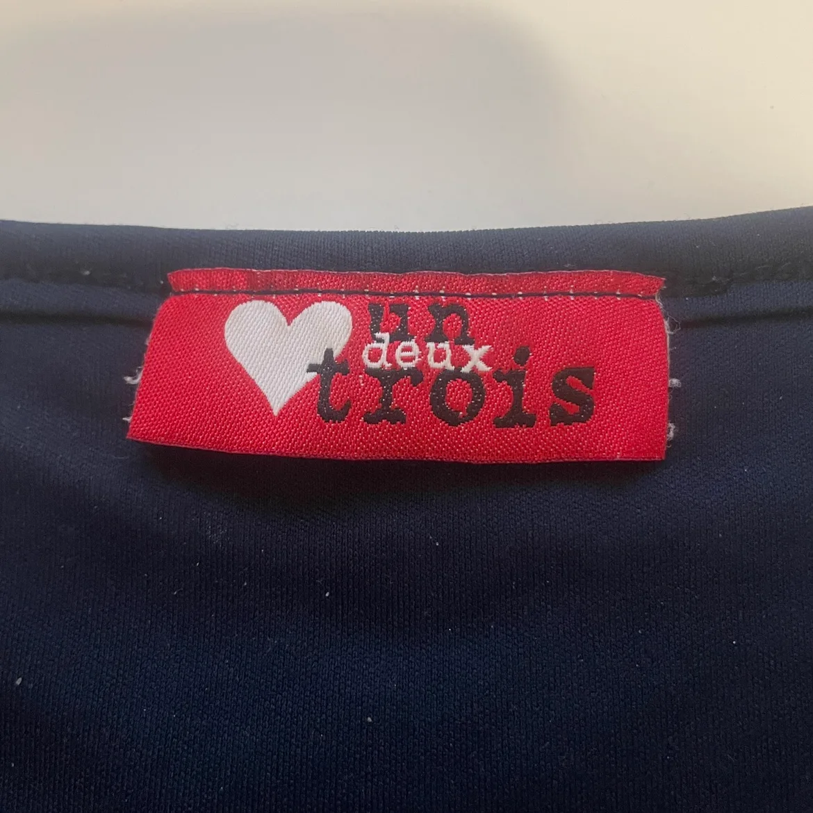 Un Deux Trois Crochet Knit Shift Dress Size XL image indicator(5)