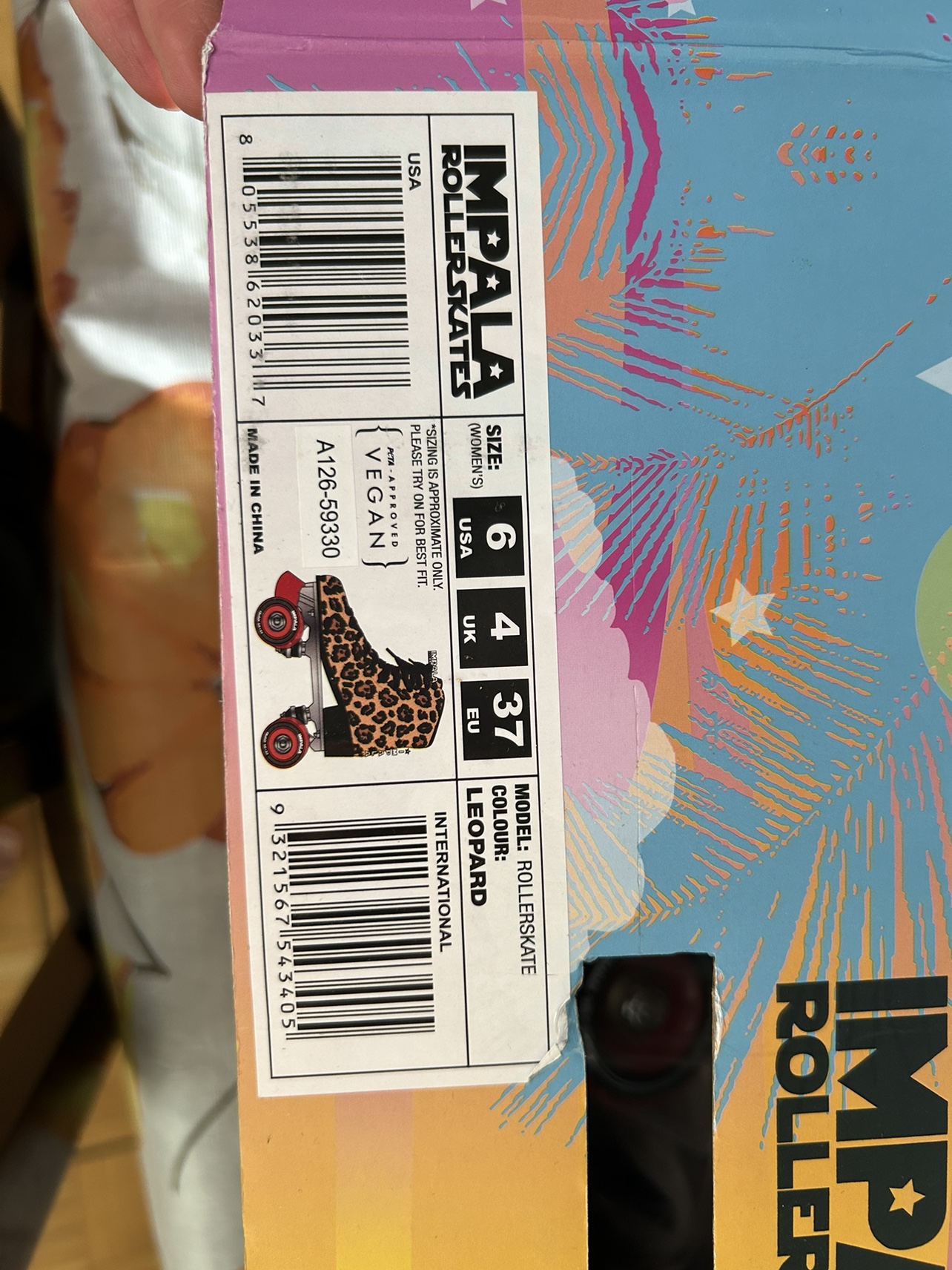 Impala Roller Skates Size 6 - photo 5