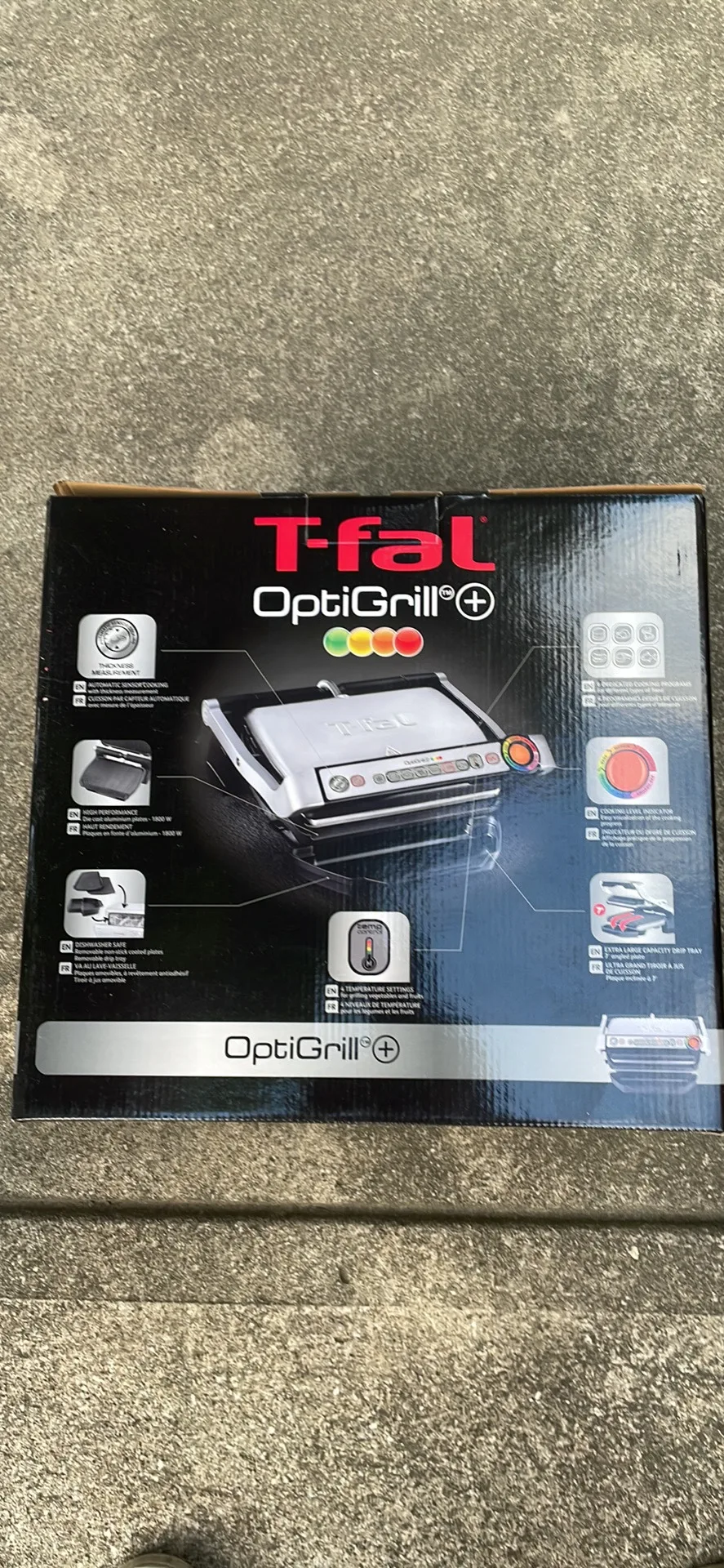 T-fal OptiGrill+ Electric Grill thumbnail
