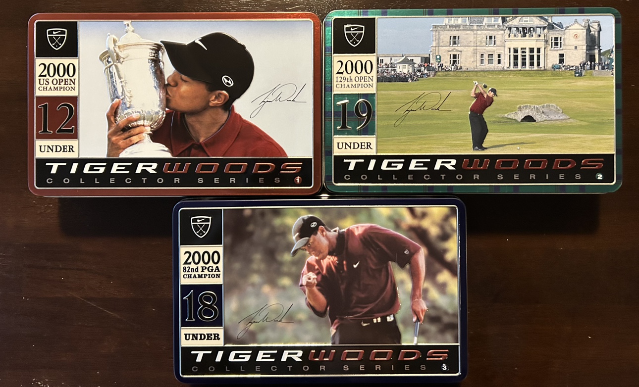 Tiger Woods Collector Series Golf Balls