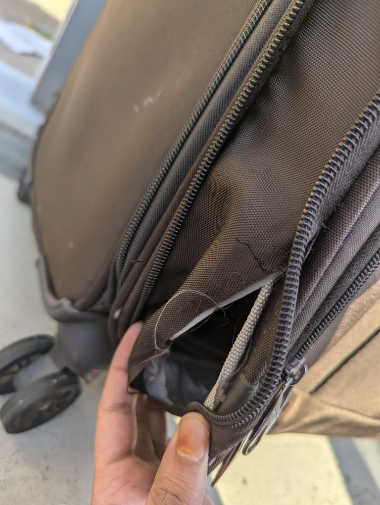 Large Brown Suitcase - photo 2