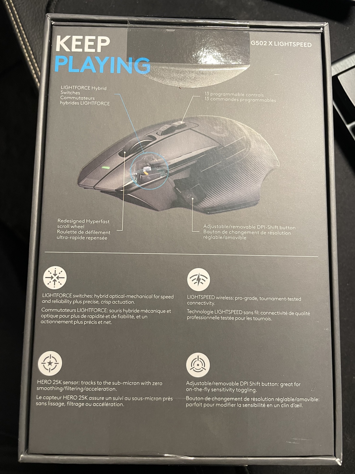 NEW Logitech G502X Wireless Gaming Mice - photo 2