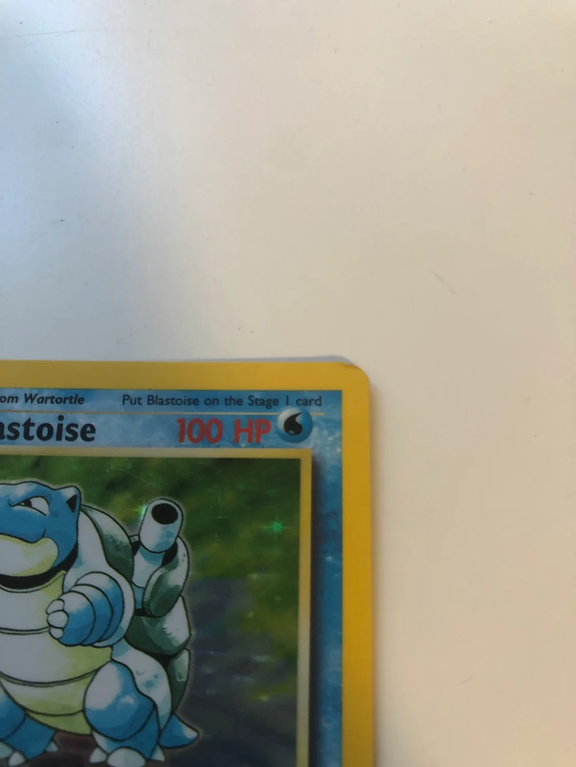 Base set Blastoise Holo 2/102 image indicator(5)