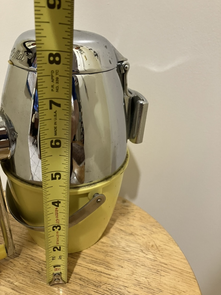Vintage Ice-O-Mat Ice Crusher