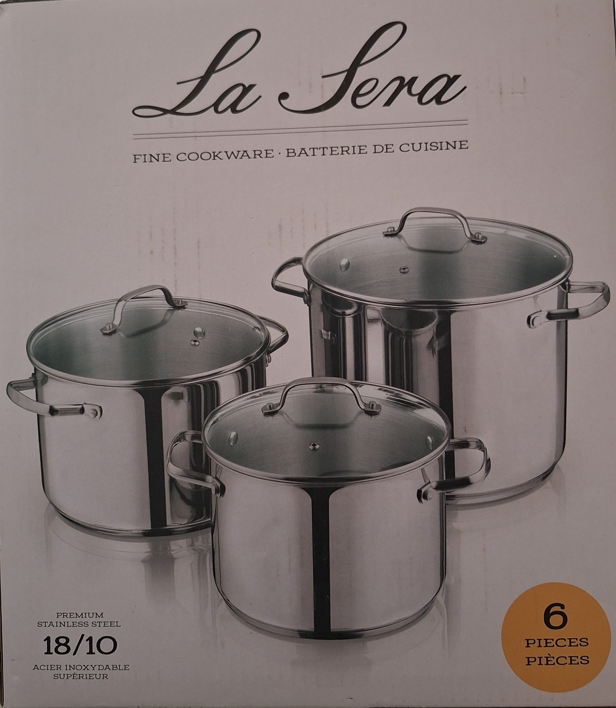 La Sera 6 Piece Cookware Set