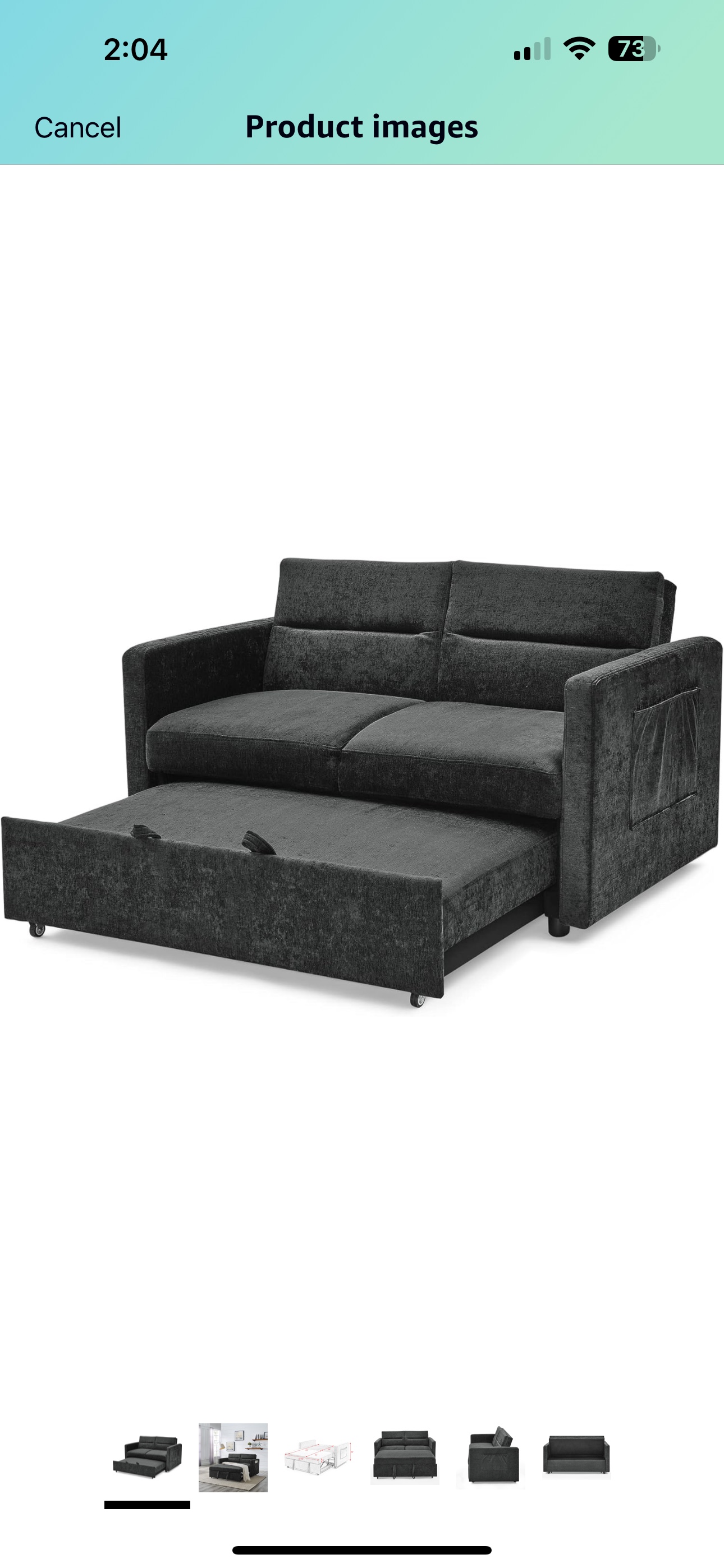 Futon Sofa Bed - photo 4