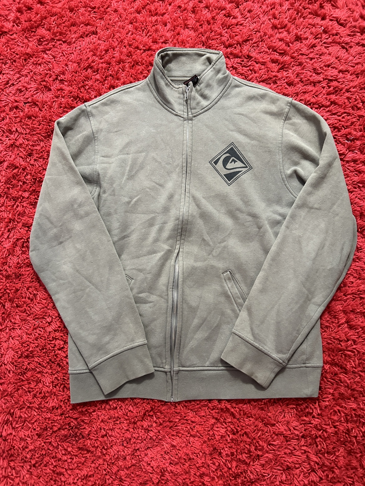 Quiksilver Full Zip Hoodie Size M
