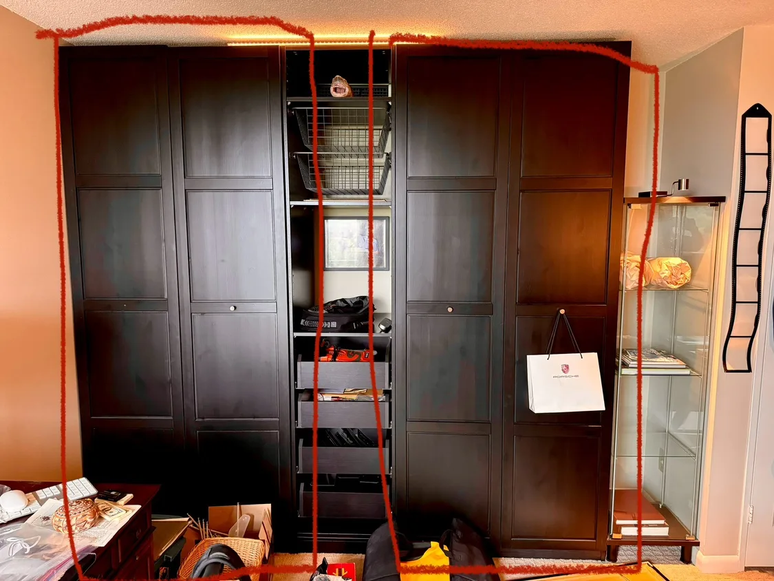 IKEA PAX Wardrobe - 2 for $150!! thumbnail