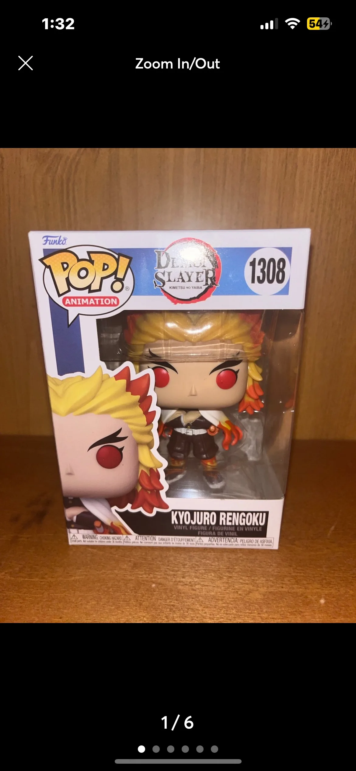 Pop! Animation Demon Slayer Kyojuro Rengoku thumbnail