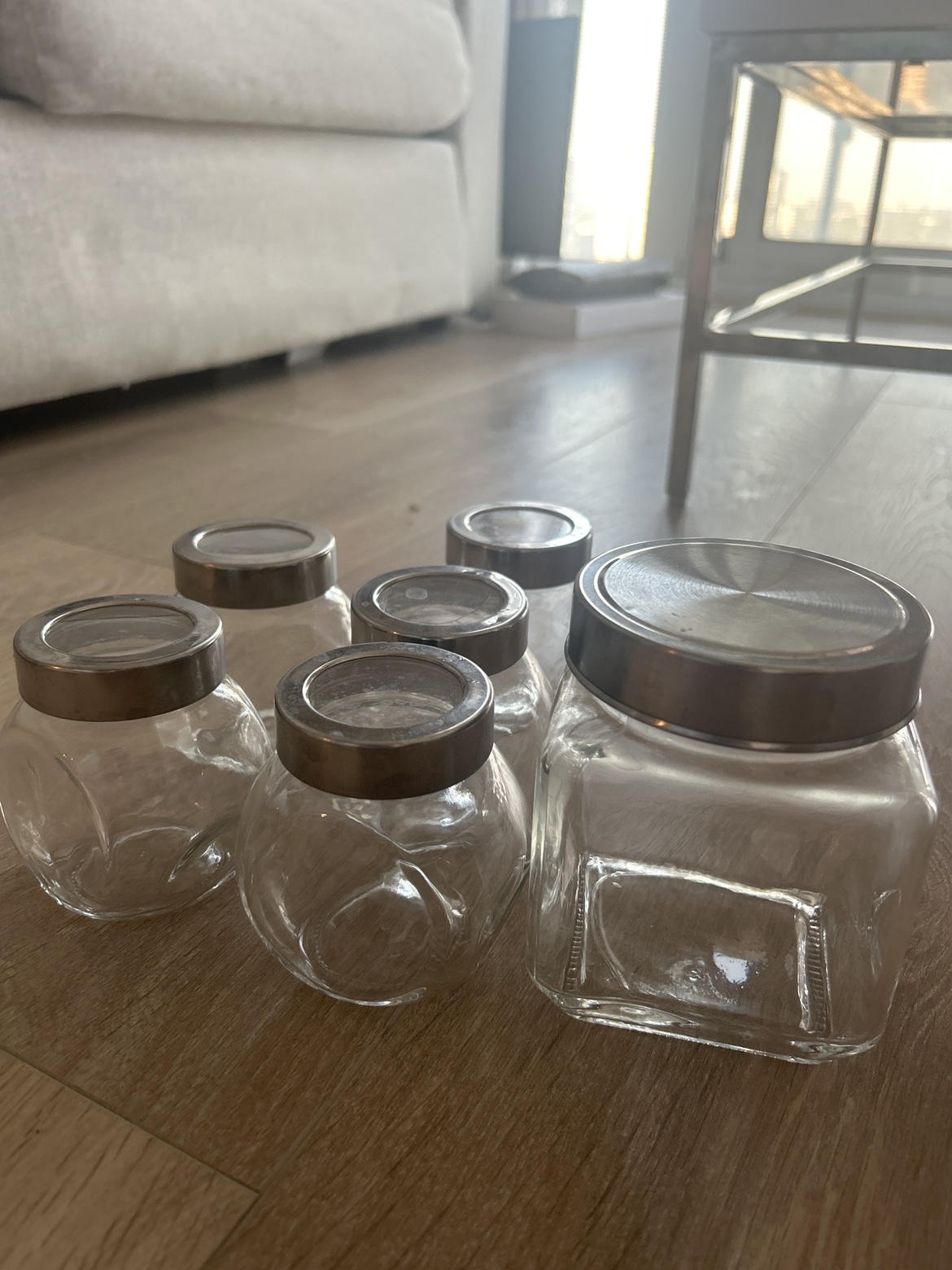 Glass Storage Jars
