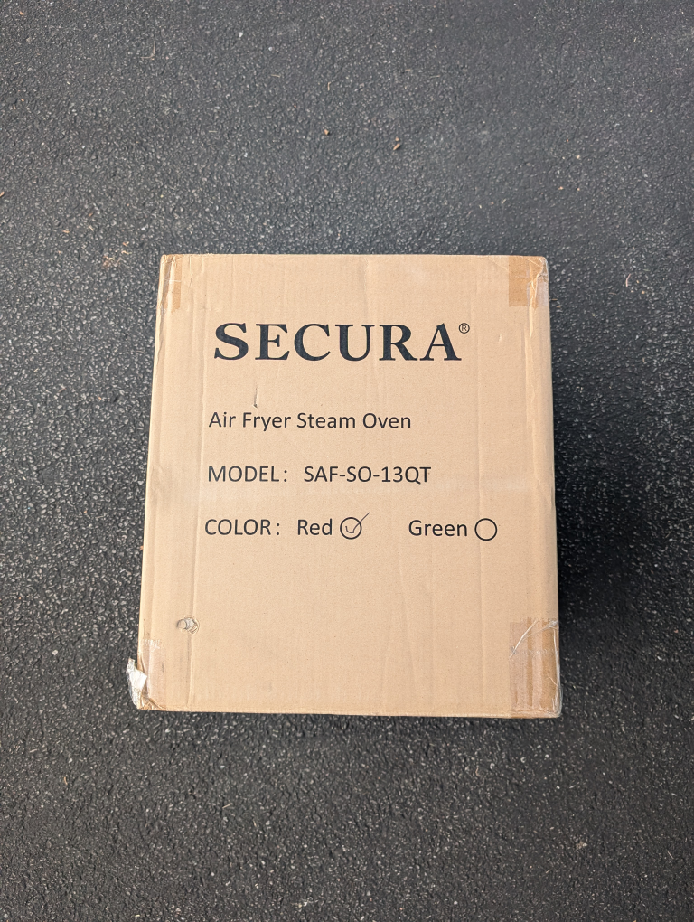 Secura Air Fryer Steam Oven (Red) - photo 2